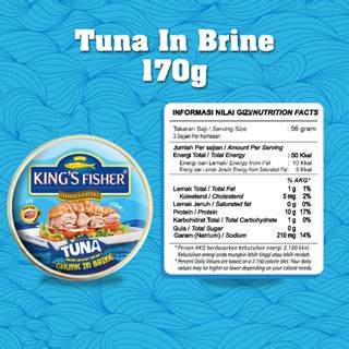 Jual King S Fisher Tuna Dalam Air Garam Tuna In Brine Daging Tuna