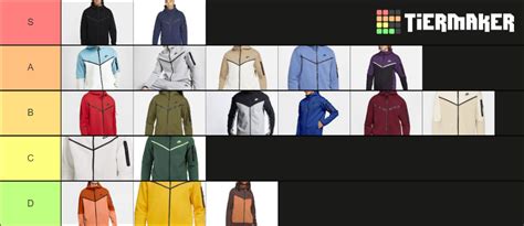 Nike Tech Fleece Colours Tier List Community Rankings Tiermaker