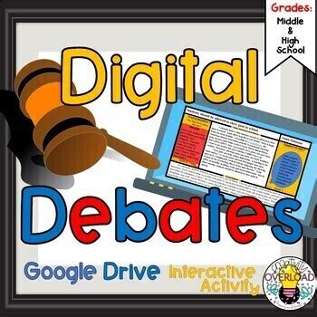 Digital Debates: Interactive Google Class Debates/works with any topic ...