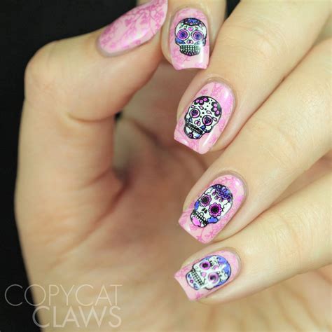 Copycat Claws Nail Crazies Unite Sugar Skulls