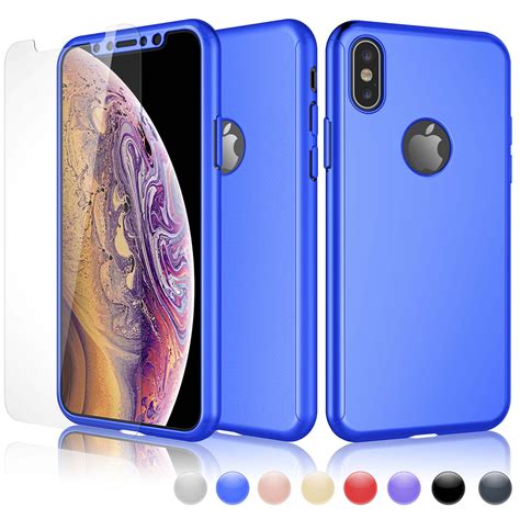 2018 Iphone Xs Max Case Screen Protector For Iphone Xs Max Njjex Ultra Thin Hard Slim Sturdy