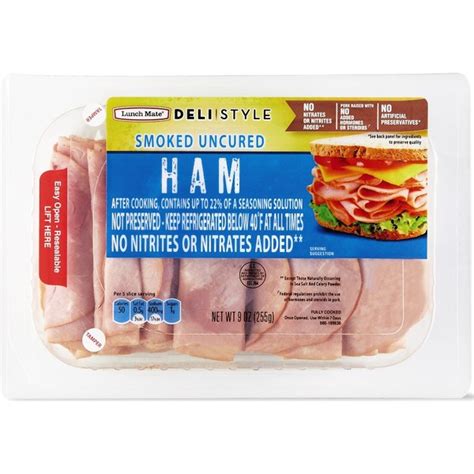 Aldi Lunch Mate Smoked Uncured Ham Same Day Delivery Or Pickup Instacart