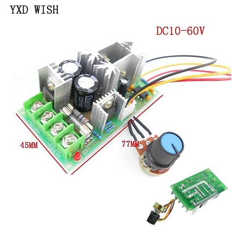 A Pwm Dc Motor Drehzahl Regler V V V V Mit Potentiometer