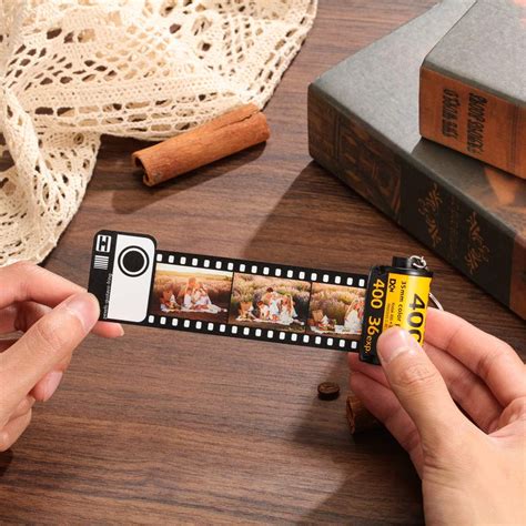 Personalized Photo Film Camera Roll Keychain Album Custom Etsy