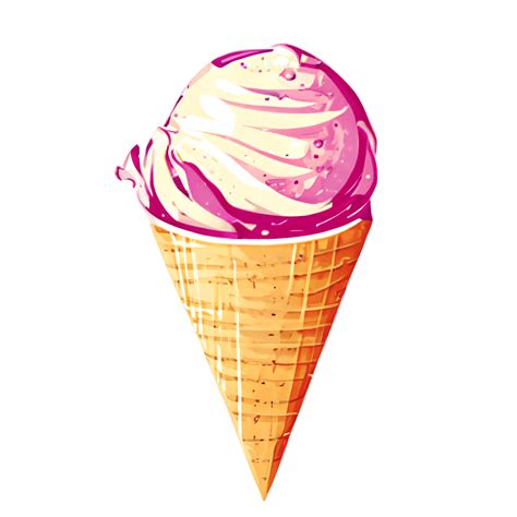 Vintage Ice Cream Drawing · Creative Fabrica