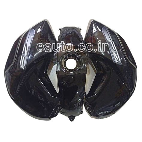 Tank Cover For Yamaha Fz Fz16 Fz S V1 Black Set Of 3