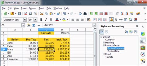 Vybavenie Mechanik Pr Slovka Libreoffice Lock Cell In Formula Uznal Som