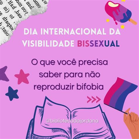 Dia Internacional Da Visibilidade Bissexual 💖💜💙