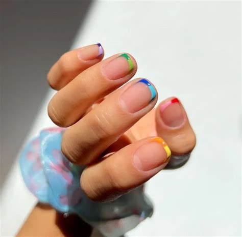 20 Amazing Abstract French Nails Designs You Must Try In 2023