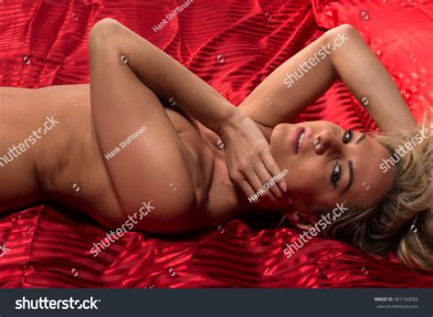 Beautiful Czech Blonde Lying Nude On Stock Photo 467160083 Shutterstock