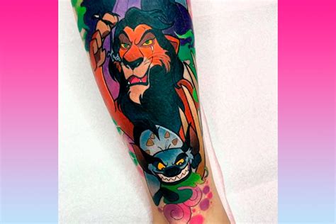 Tatuajes De Personajes Disney Tatuajes Disney Que Vas A Querer Si Eres