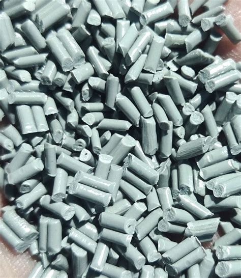 Natural Grey Plastic Grey Polycarbonate Granules For Manufacturing