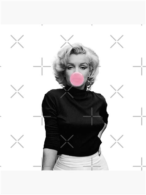 Marilyn Monroe Bubble Gum Poster For Sale By O Shirt Redbubble