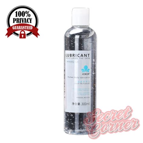 Secret Corner Joker 300ml Smooth Blue Sex Lubricant For Anal And