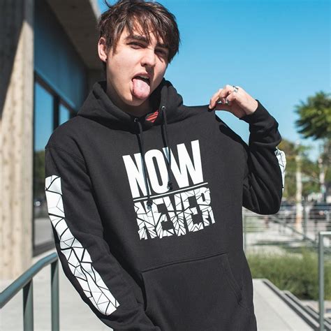 Colby Brock Limited Edition Now Or Never Shattered Hoodie Fanjoy Colby Brock Colby Sam