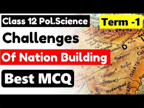 Challenges Of Nation Building MCQ Class12 Political Science Chapter1