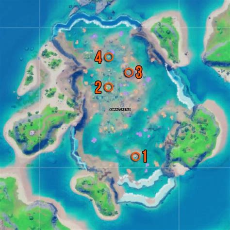 Fortnite Floating Rings At Coral Castle Locations How To Collect Them All Gamesradar