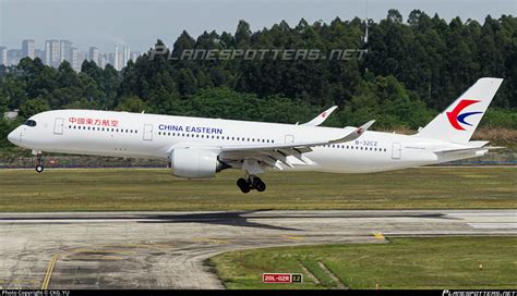 B 32CZ China Eastern Airlines Airbus A350 941 Photo By CKG YU ID