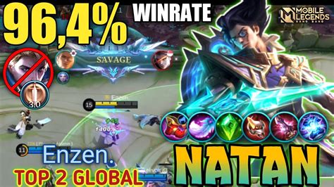 SAVAGE 96 4 WINRATE DEADLY NATAN JUNGLER ONE HIT BUILD Top Global