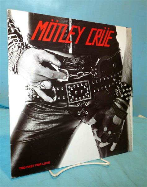 popsike.com - Motley Crue Too Fast For Love 1982 Vinyl LP Elektra ...