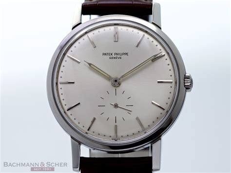 Patek Philippe Calatrava Automatic Ref 3466 Stainless Steel Box Extract