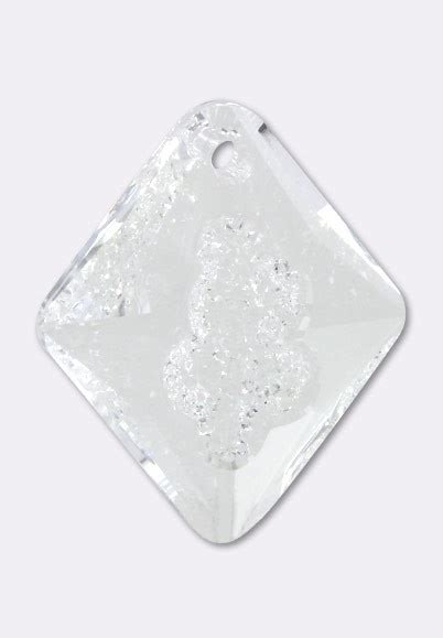 Pendentif Growing Crystal Rhombus 6926 26 Mm Crystal X1 Cristaux