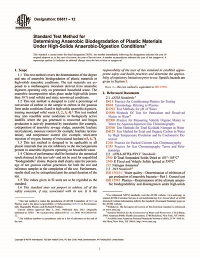 ASTM D Standard Test Method For Determining Anaerobic 41817 Hot Sex