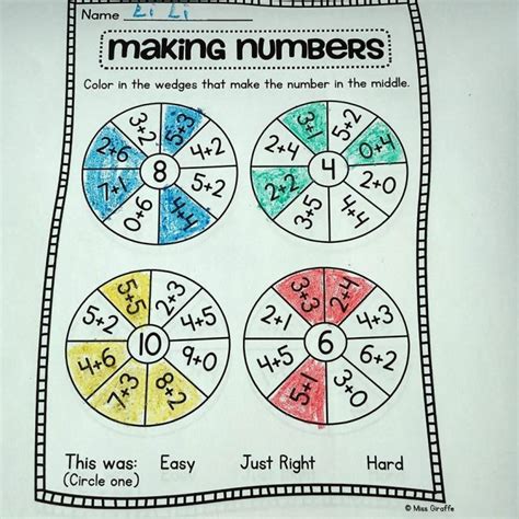 Addition And Subtraction Fun Worksheets Activities Early Learning