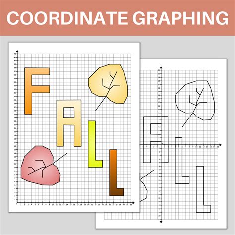 Fall Coordinate Graphing Mystery Picture Autumn Math Activity Made By Teachers