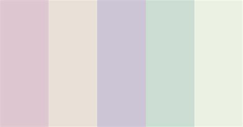 Wintery Pastels Color Scheme Dull