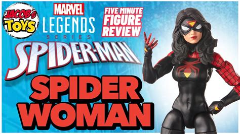 Spider Woman Action Figure Review Marvel Legends Jacobs Toys