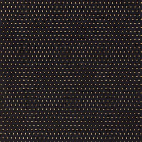 Gold Foil Dots On Black 12x12 Cardstock American Crafts The 12x12