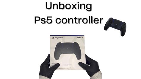 Unboxing Ps5 Controller Youtube