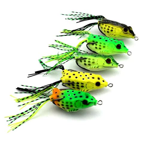 World Wind Pc Cute Large Topwater Fishing Lure Crankbait Hooks Bass