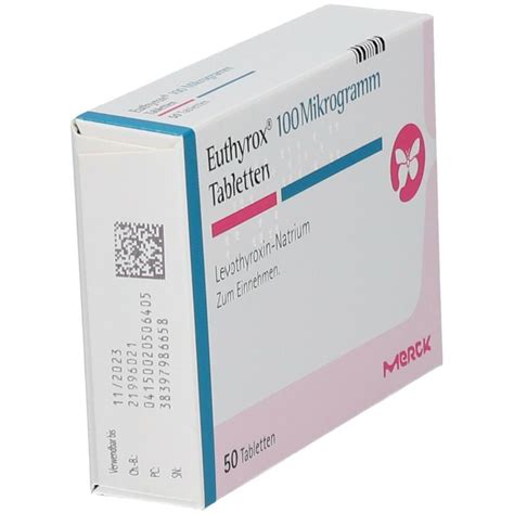 Euthyrox 100 µg 50 St mit dem E Rezept kaufen Shop Apotheke