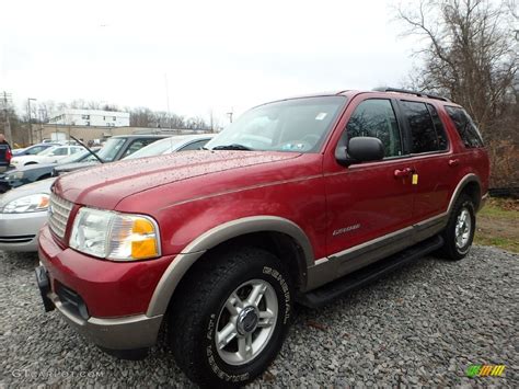 2002 Toreador Red Metallic Ford Explorer Eddie Bauer 4x4 109113913