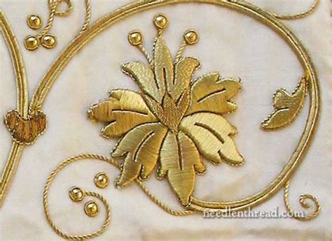 1000+ images about EMBROIDERY GOLD WORK on Pinterest | Hand embroidery ...