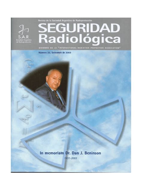 Seguridad Radiol Gica N Mero 22 Buenos Aires Septiembre De 2003