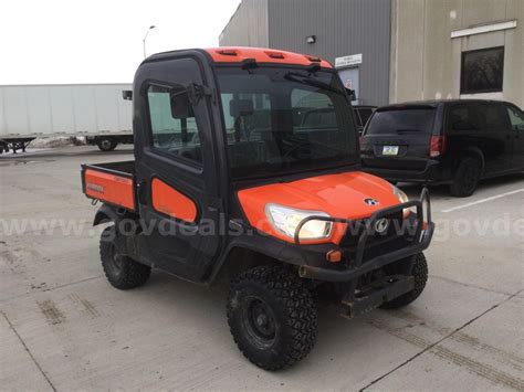 2016 Kubota Rtv 1100c 4x4 Diesel Utility Vehicle With Hydraulic Dump