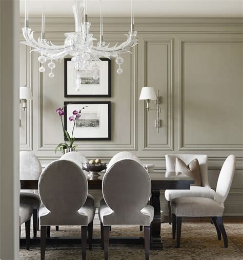 The 15 Most Beautiful Dining Rooms On Pinterest Paneled Walls Modern Dining Chairs Neutral