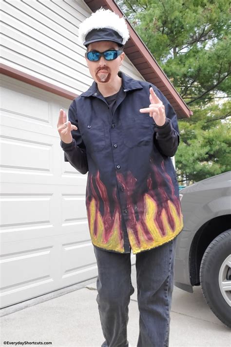 DIY Guy Fieri Costume - Everyday Shortcuts