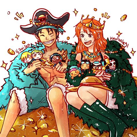 Pingl Par Jonathan Joestar Sur Luffy Nami Momentos Imagens