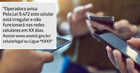 Anatel começa a enviar avisos de bloqueios para celulares piratas de MS