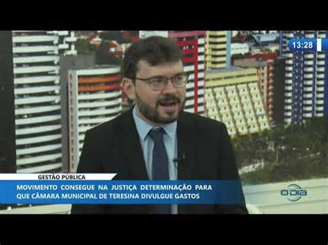 O Dia News Andre Portela Criador Do Movimento Custo Piaui