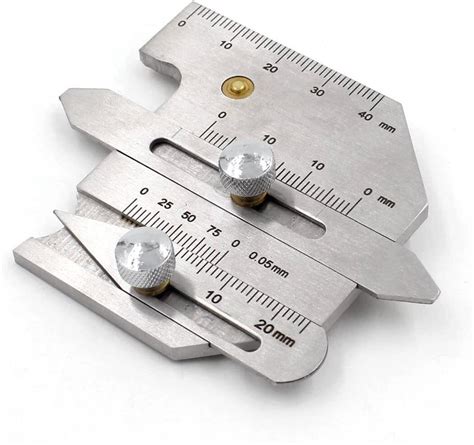 Hjc40 Welding Gauge Welding Inspection Gauge Measures Fillet Bevel Angle Gap Size And Undercut