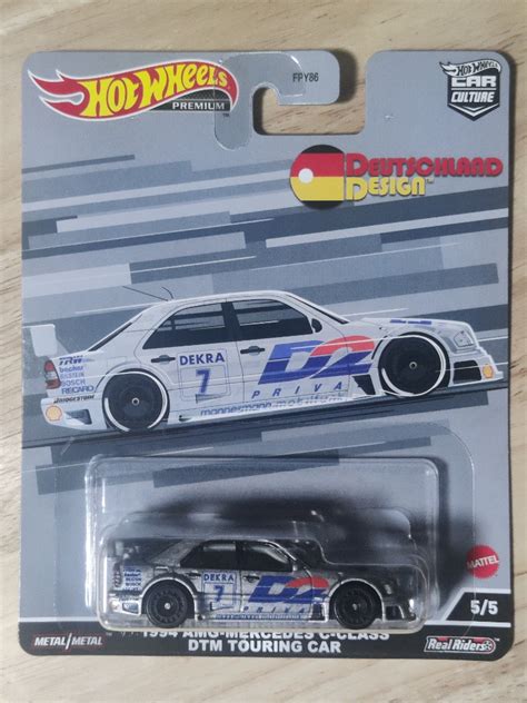 Hot Wheels Car Culture Deutschland Design Mercedes AMG C Class DTM Hobbies Toys Toys Games
