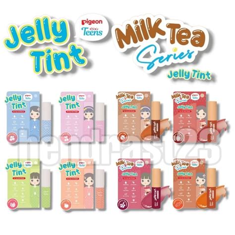 Jual Pigeon Teens Jelly Tint Milk Tea Series Shopee Indonesia