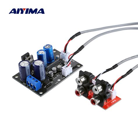 Aiyima Phono Vinyl Record Player Preamplifier Mm Mc Phono Preamp Audio