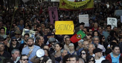 G Milhares De Portugueses Protestam Contra Pol Tica De Austeridade