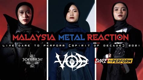 Malaysia Metal Reaction Voice Of Baceprot VOB Live At DARE TO